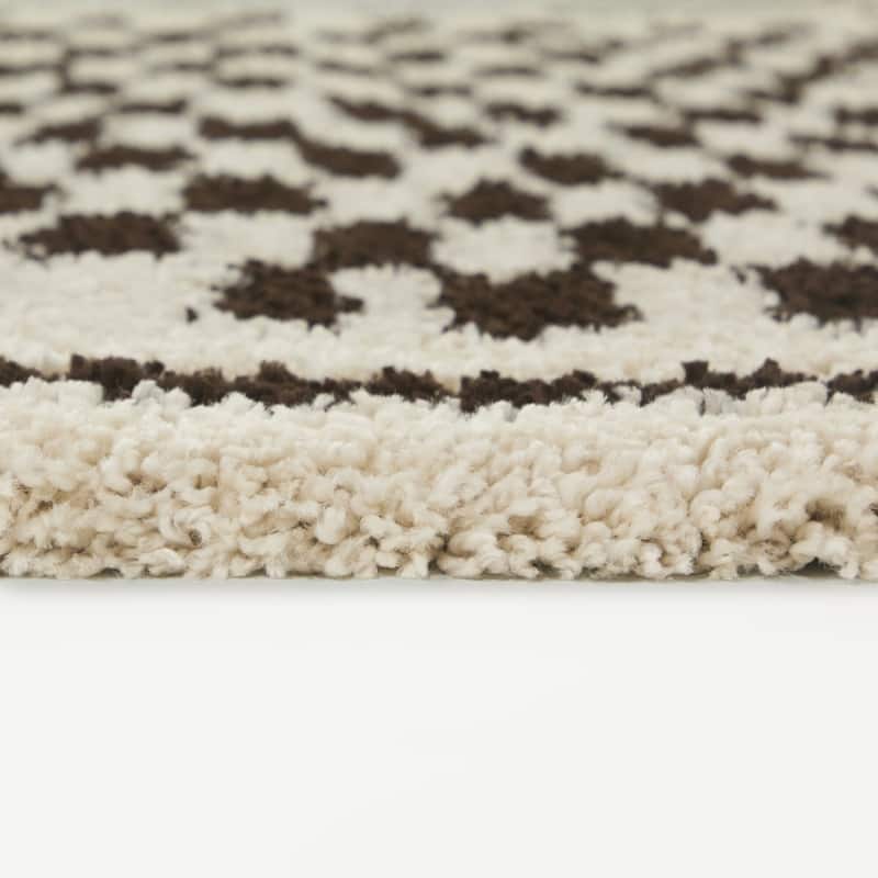 Isabeau Global Checkered Area Rug