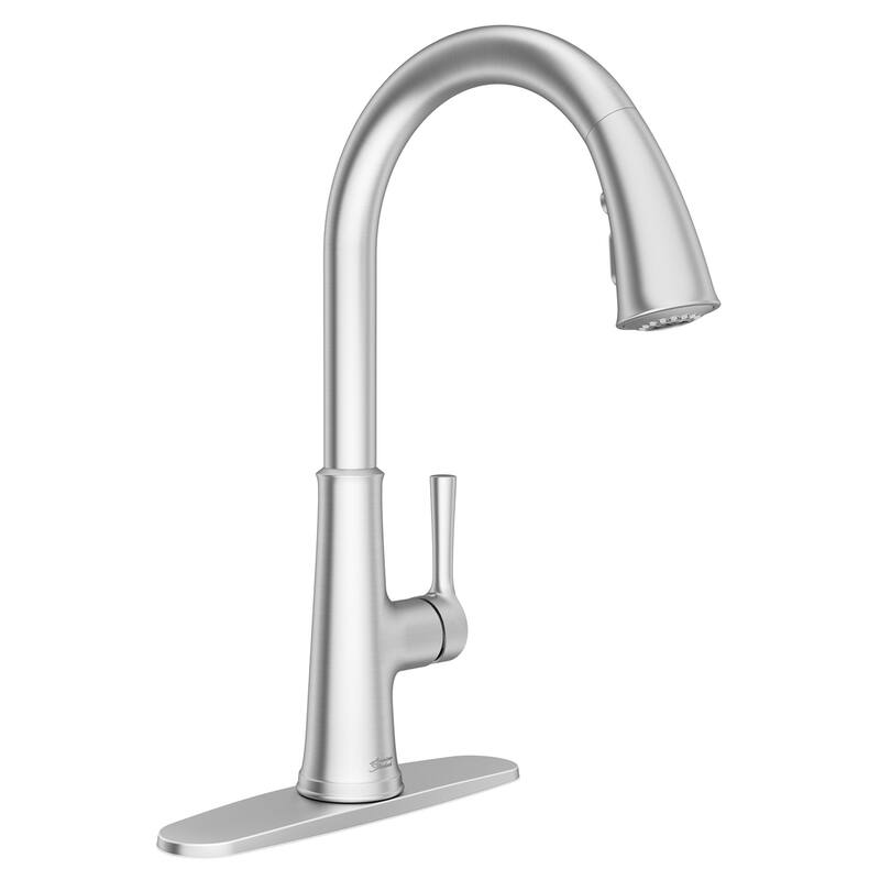 American Standard Single Handle Pull-Down Single Spray Kitchen Faucet - Stainless Steel