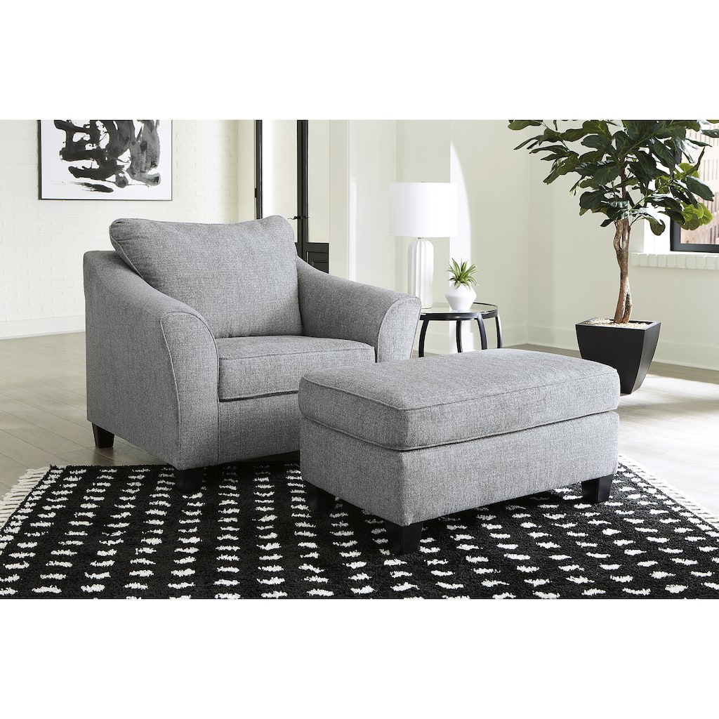 Signature Design by Ashley Mathonia Gray 2-Piece Upholstery Package - 47" W x 40" D x 41" H