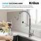 preview thumbnail 50 of 147, Kraus Bolden 2-Function 1-Handle Commercial Pulldown Kitchen Faucet
