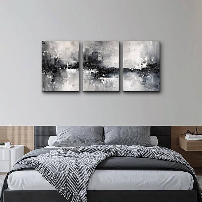 Black and White Wall Painting