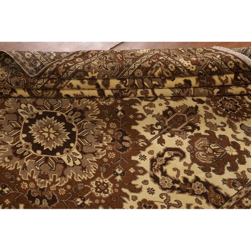 Anatolian Turkish Vintage Area Rug Handmade Wool Carpet - 6'4" X 9'5"