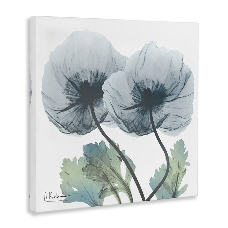 Stupell Double Modern Flower Blossoms Canvas Wall Art Design By Albert Koetsier