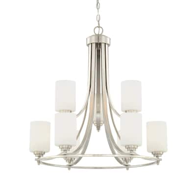 Millennium Lighting Bristo 9 Light 2 Tier Chandelier