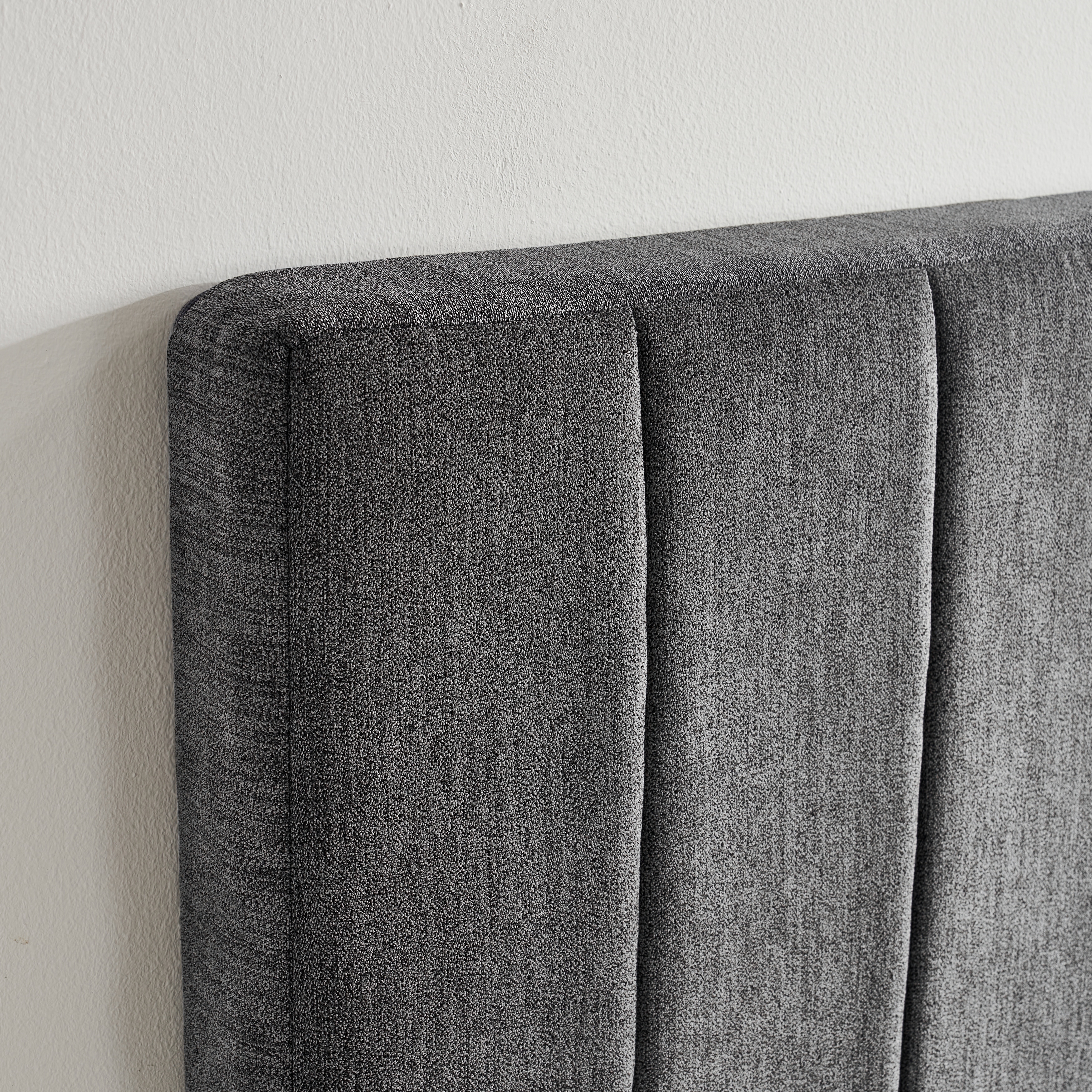 Empyrean Upholstered Wall Mounted Easy Assemble Channel Stitched Headboard