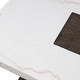 preview thumbnail 4 of 3, Furniture of America Evangeline Modern Dark Walnut Genuine Marble Top End Table with Casters