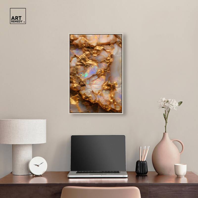 Mythic Gleam Canvas by Art Remedy