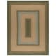 preview thumbnail 56 of 73, SAFAVIEH Handmade Braided Jemima Country Rug 8' x 10' - Brown/Dark Green