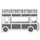 preview thumbnail 12 of 17, Twin over Twin Bus-shaped Bunk Bed with Wheels and Storage