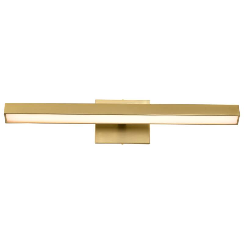 Mila 2 Foot LED Picture Light 3 CCT Selectable Vintage Brass Finish Acrylic Lens - Vintage Brass