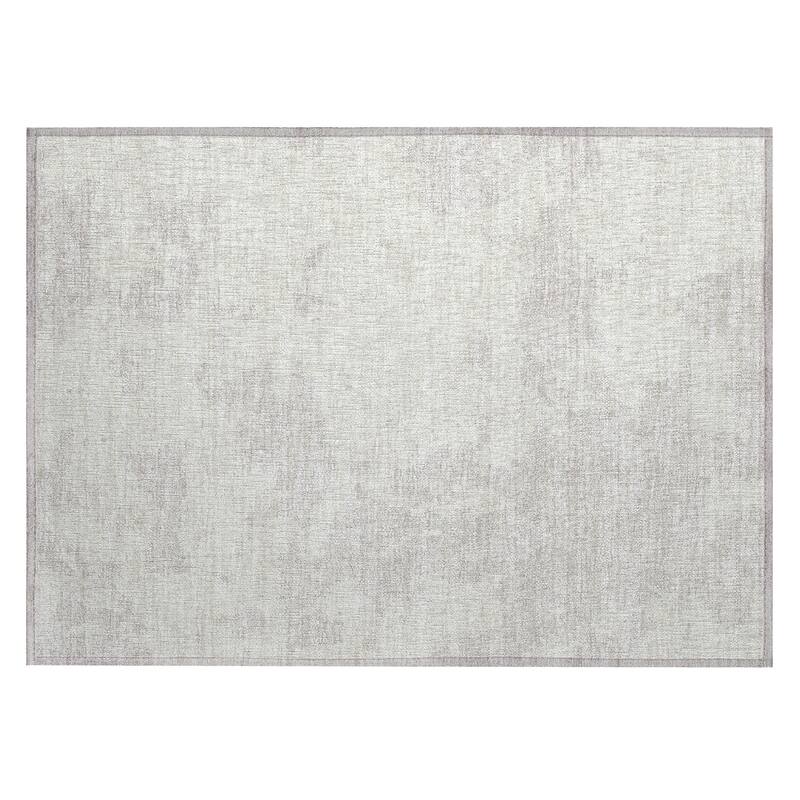Machine Washable Indoor/ Outdoor Chantille Abstract Rug