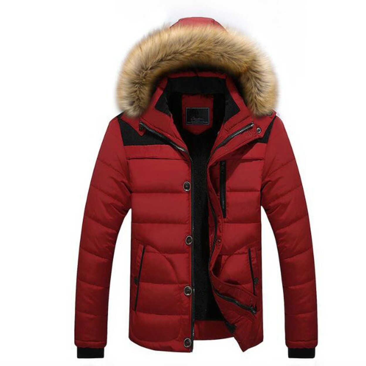Men's Packable Down Jacket Warm Cotton