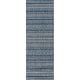 preview thumbnail 12 of 10, Novogratz by Momeni Villa Tuscany Indoor Outdoor Rug 2'7" x 7'6" - Blue