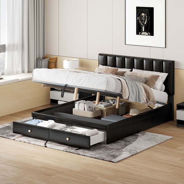 Single bed with hydraulic storage cheap