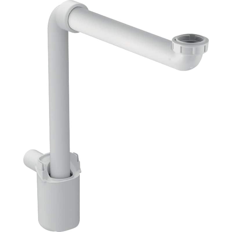 Geberit 1-1/4" Space Saving Outlet Tube for Vanity Sinks - Natural