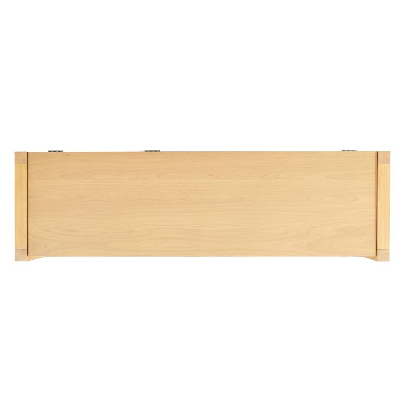 SAFAVIEH Couture Tyrell Wood Storage Bench - 60"W x 18"D x 18"H