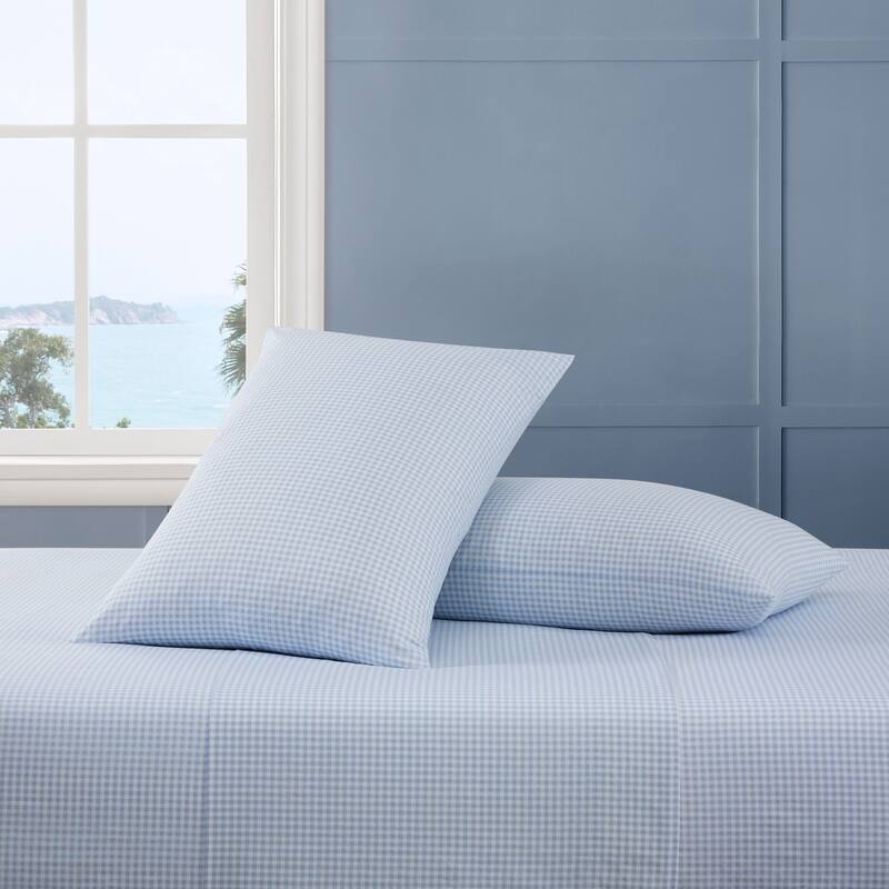 Tommy Hilfiger Printed Cotton Percale Sheet Set