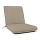 preview thumbnail 21 of 28, Sunbrella 44-inch Indoor/ Outdoor Seat and Back Club Chair Cushion Cast Ash