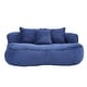 preview thumbnail 17 of 93, Lazy Bean Bag Sofa - High Back Lounger Chair for Adults & Kids, Soft Indoor for Relaxing