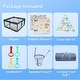 preview thumbnail 5 of 12, Baby Playard Cloth Playpen Removable Enclosures for Children and Pets