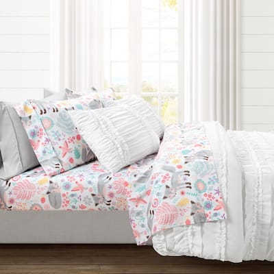Lush Decor Pixie Fox Soft Sheet Set