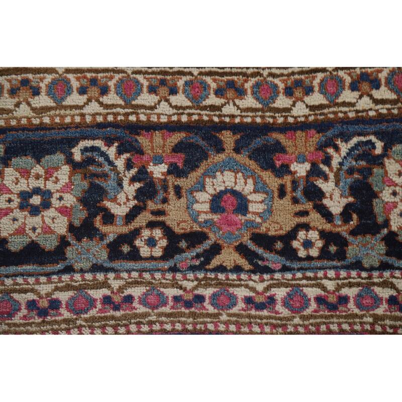 Vegetable Dye Bidjar Persian Antique Area Rug Handmade Wool Carpet - 8'2"x 10'8"