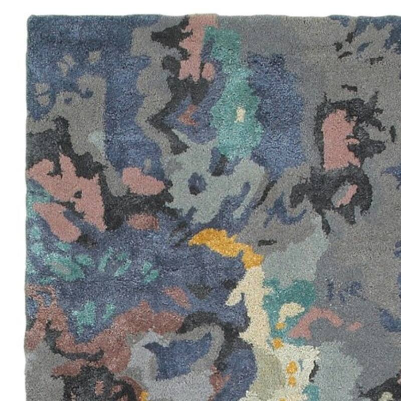 HomeRootsAbstract Industrial Rectangle Area Rug