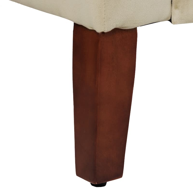 Copper Grove ArumVelvet Tufted Storage Bench / Settee