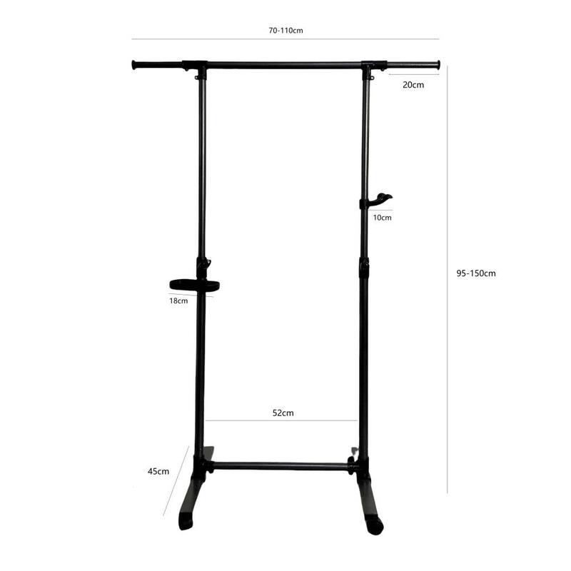 Rolling 43.3 in.W Clothing Racks Hanging Clothes with Bottom Shelves