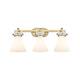 Option Brushed Brass / Matte White