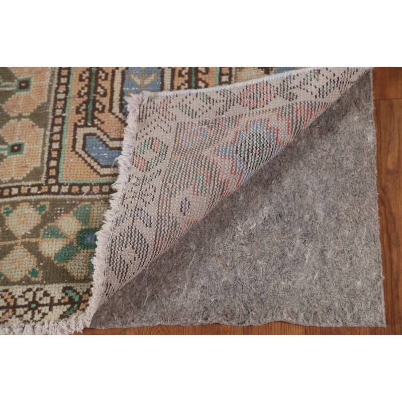 Garden Design Bakhtiari Persian Vintage Rug Hand-Knotted Wool Carpet - 5'1"x 9'7"