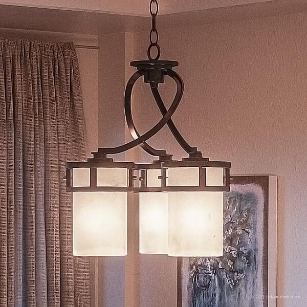 Luxury Rustic Chandelier 22 H X 20 W With Craftsman Style Banded Wrought Iron Design Forged Finish Luxury Rustic Chandelier 22 H X 20 W With Craftsman Style Banded Wrought Iron Design Forged Finish