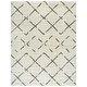 preview thumbnail 134 of 154, SAFAVIEH Arizona Shag Nevada 1.2-inch Thick Rug 8' x 10' - Ivory/Green