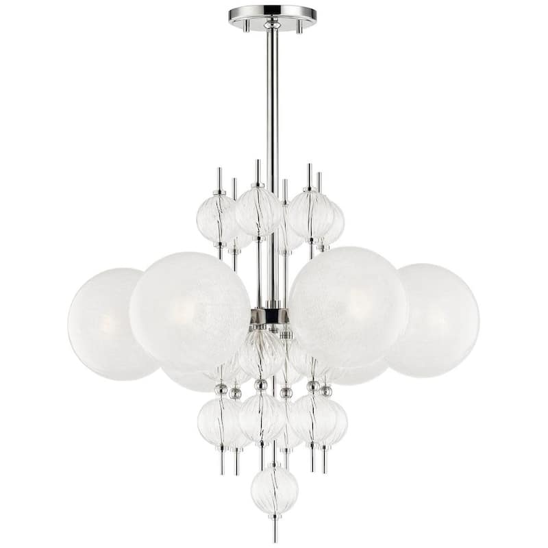 Hudson Valley Lighting Calypso 6 Light 27" Wide Chandelier - Polished Nickel