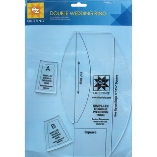 Double Wedding Ring Template 3 Pkg