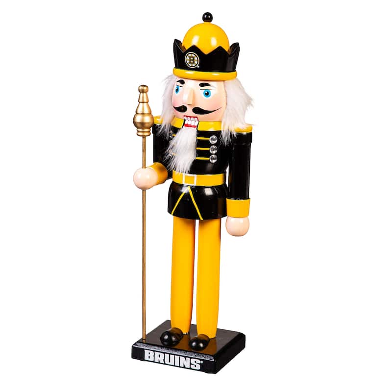 Nutcracker Statue, Boston Bruins - 4.92''W x 4.53''H x 13.78