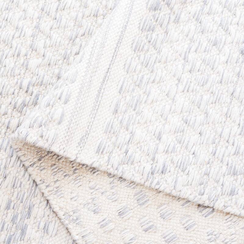 SAFAVIEH Handmade Kilim Gilberte Boho Geometric Wool Rug