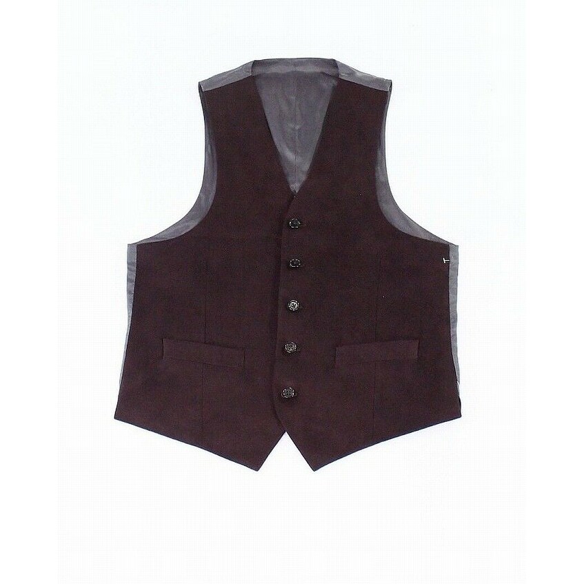 mens suede vest ralph lauren