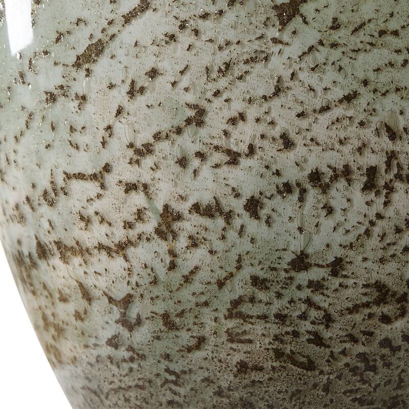 Uttermost Chianti Olive Glass Table Lamp - 27.5" H X 16" W X 16" D