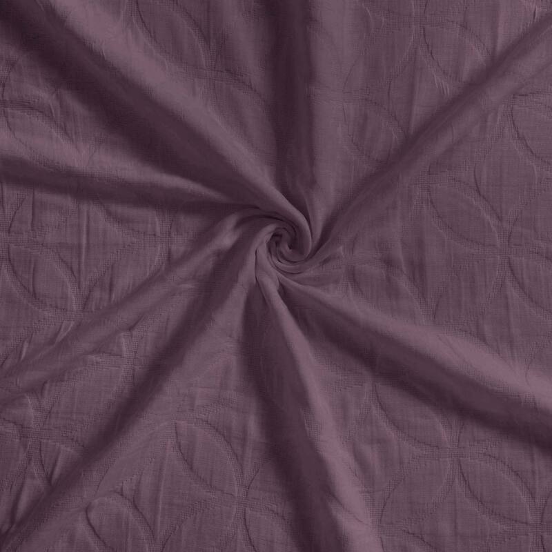 Superior Serenity Cotton Matelasse Jacquard Celtic Circle Bedspread Set