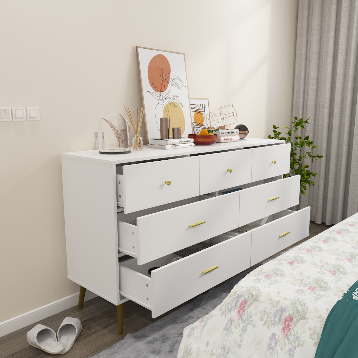 White Industrial Dressers Bed Bath Beyond