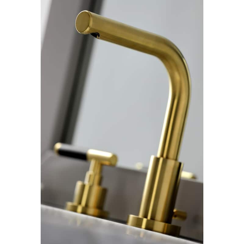 Kingston Brass Kaiser 1.2 GPM Deck Mounted Widespread Bathroom Faucet
