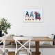 preview thumbnail 7 of 9, American Gnome I by Yvette St. Amant Framed Canvas Wall Art Print