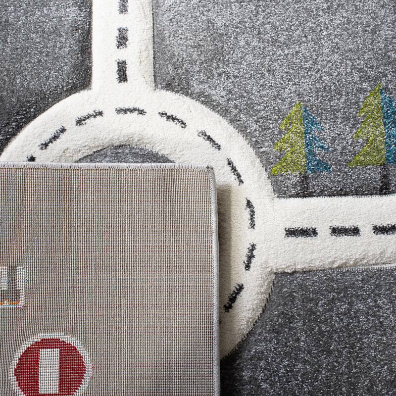 SAFAVIEH Carousel Kids Koika Neighborhood Road Rug