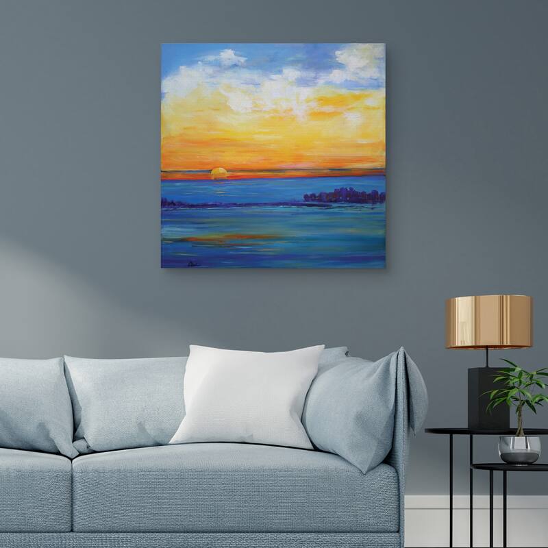 Independence Day Sunset by Alexi Fine Canvas Art Print