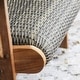 preview thumbnail 10 of 17, Cambridge Casual Auburn Upholstered Teak Outdoor Adirondack Chair