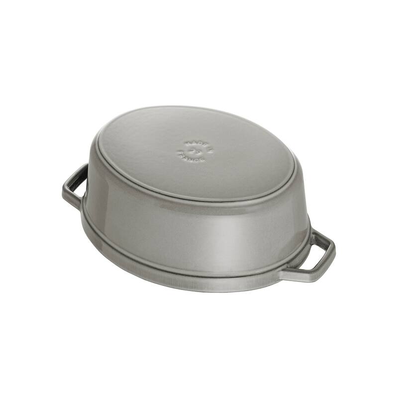 STAUB Cast Iron 1-qt Oval Cocotte