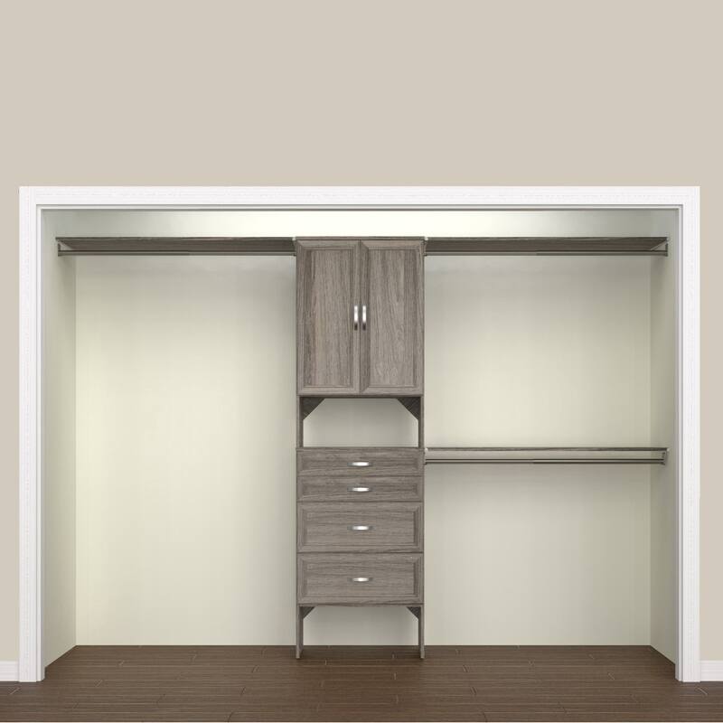 ClosetMaid SuiteSymphony 25-inch Tower 2-Door 4-Drawer Closet System
