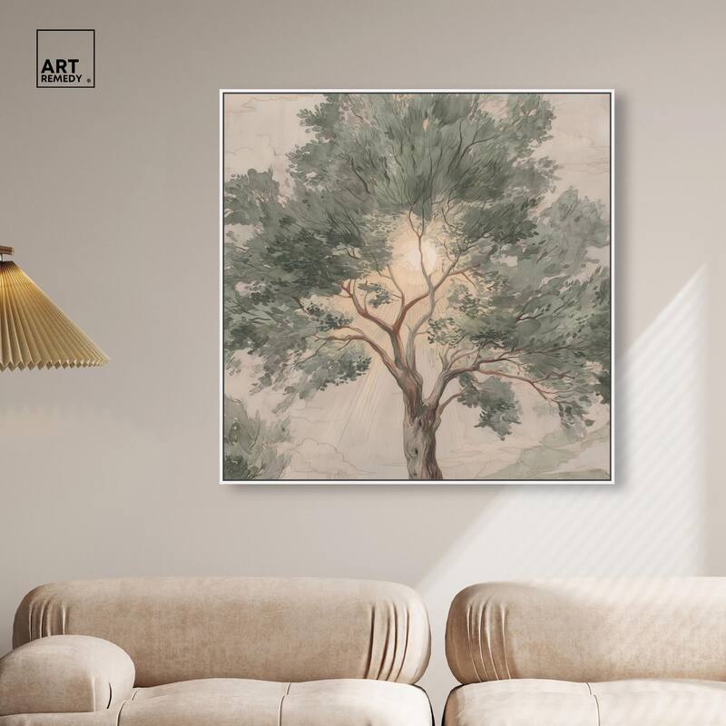Emanating Branches II Canvas by Art Remedy