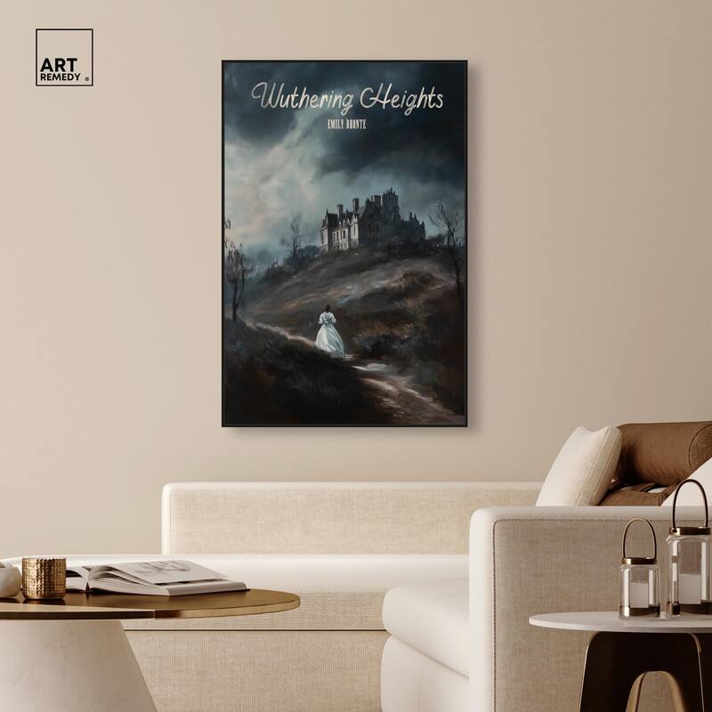 Wuthering Heights Cover Canvas by Art Remedy